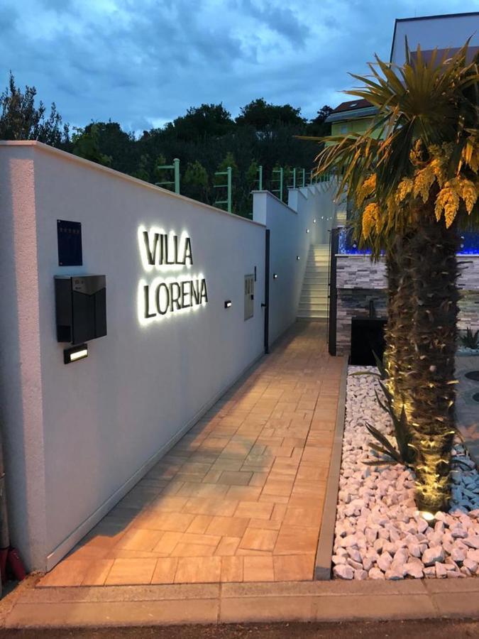 Luxury Villa Lorena With Heated Pool, Jacuzzi,Sauna And Seaview Crikvenica Exteriör bild